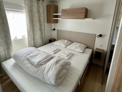 Mobilhome 6 personnes - Cottage Prestige GRAND CONFORT 40m² - 3 chambres + télévision + Terrasse