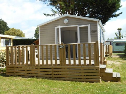 Mobilhome 2 personnes - Cottage Confort 20m² - 1 chambre + télévision
