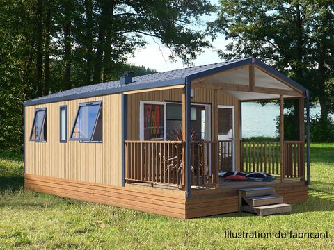 MOBILHOME 4 personnes - NEW // Mobil-Home Bergame Confort 32 m² (2 chambres) + Terrasse