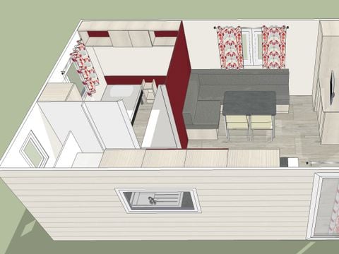 MOBILHOME 4 personnes - SALINE 2 chambres