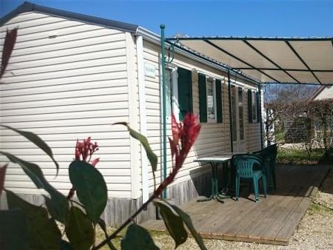MOBILHOME 4 personnes - VALAUDRAN 27m² / 2 chambres - Terrasse couverte