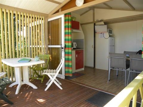 CHALET 4 personnes - BELLEVUE 29 m² - 2 chambres / Terrasse couverte 7 m²