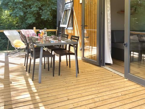 Mobilhome 4 personnes - Mobil home Premium 2 chambres 32m² + Terrasse semi-couverte + 2 salles de bain