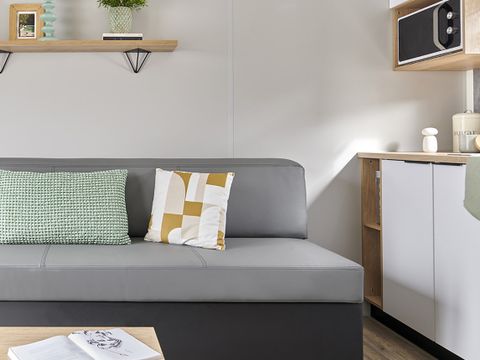 MOBILHOME 4 personnes - Premium 2 chambres 32m² + Terrasse semi-couverte  + 2 salles de bain