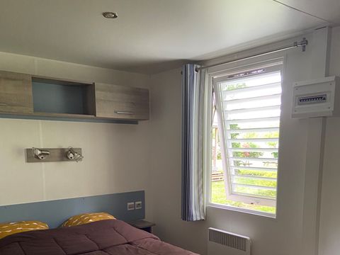 MOBILHOME 2 personnes - Standard 1 chambre 18m² + Terrasse non couverte + TV