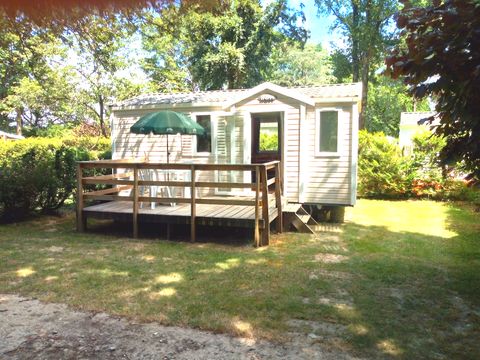 MOBILHOME 4 personnes - 25 m² - 2 chambres (2 adultes max / ou familles)