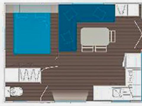 MOBILHOME 4 personnes - Océane - 2 chambres