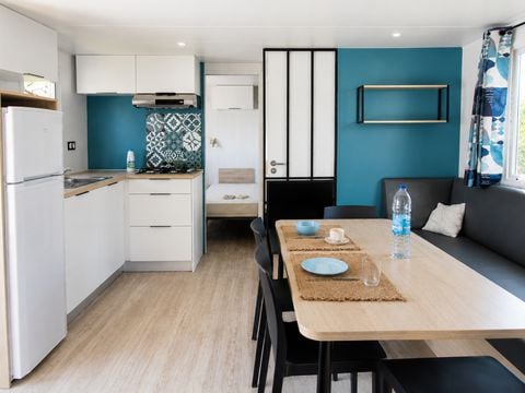 Mobilhome 6 personnes - Familial - 3 chambres - Pergola