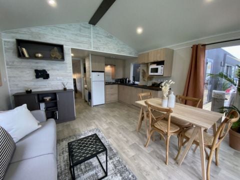 MOBILHOME 4 personnes - Mobil-home Bretagne Premium SPA - 32m² - 2 chambres