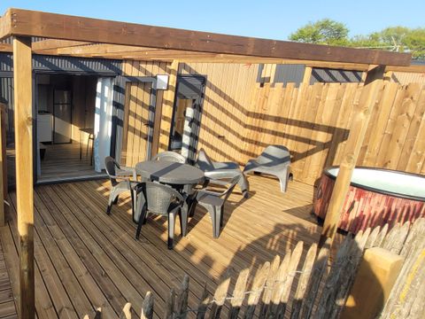 MOBILHOME 2 personnes - Mobil home Premium 1 Chambre  avec SPA