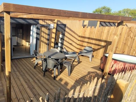 MOBILHOME 2 personnes - Mobil home Premium 1 Chambre  avec SPA