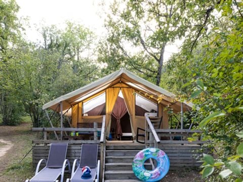 TENTE 4 personnes - COTTON LODGE NATURE (sans sanitaires)