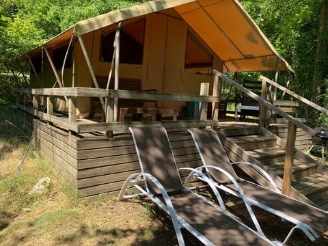 TENTE 4 personnes - COTTON LODGE NATURE (sans sanitaires)