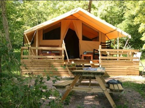 TENTE 4 personnes - COTTON LODGE NATURE (sans sanitaires)