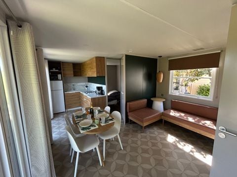 MOBILHOME 4 personnes - Cottage Evasion 4 personnes  Coté Jardin