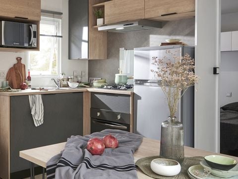 MOBILHOME 6 personnes - GRAND CONFORT 3 chambres - CLIM + TV