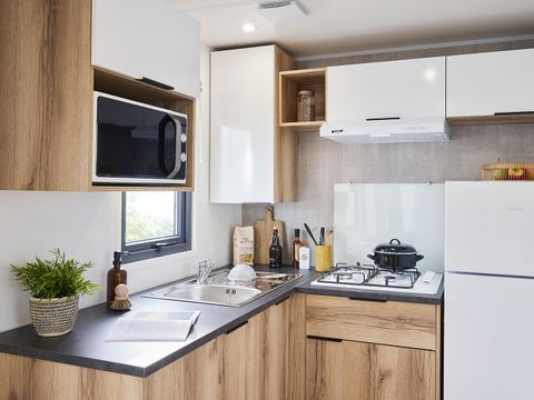Mobilhome 6 personnes - COSY GRAND CONFORT - 3 chambres - CLIM - TV