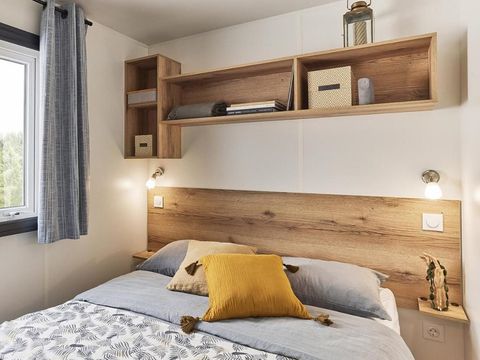 Mobilhome 6 personnes - COSY GRAND CONFORT - 3 chambres - CLIM - TV