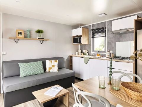 MOBILHOME 4 personnes - Premium 3 Pièces 4 Personnes Climatisé + TV