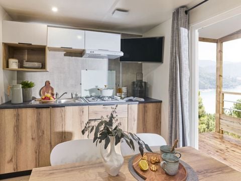 MOBILHOME 4 personnes - D - CABANE 2 Chambres