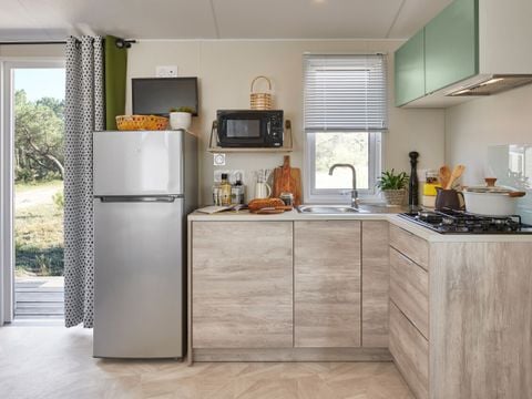 MOBILHOME 6 personnes -  Mobil-home Select TV LV Plancha - 3 chambres - 6 personnes