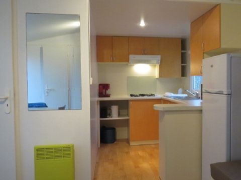 MOBILHOME 12 personnes - Tribu 2 mobil homes 4/6 Jumelés