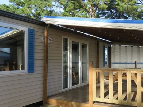 MOBILHOME 4 personnes - 2 chambres  avec terrasse