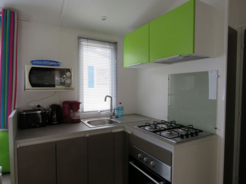 MOBILHOME 7 personnes - 3 chambres + convertible