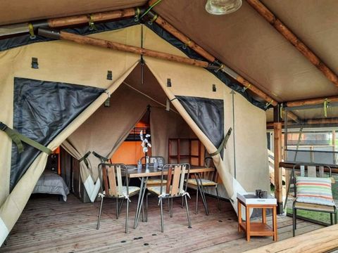 LODGE 5 personnes - Lodge sans sanitaires 34m²