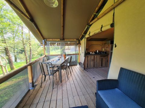 LODGE 5 personnes - Lodge sans sanitaires 34m²