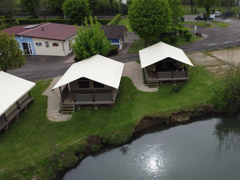 LODGE 5 personnes - Lodge sans sanitaires 34m²