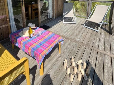 MOBILHOME 4 personnes - LODGE SUR PILOTIS CONFORT +