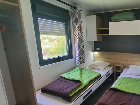 MOBILHOME 6 personnes - COTTAGE PREMIUM EN BORD D'ETANG