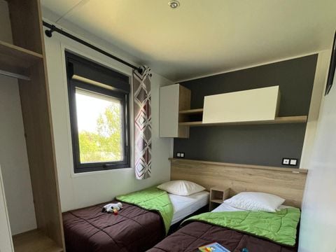 MOBILHOME 6 personnes - COTTAGE PREMIUM EN BORD D'ETANG