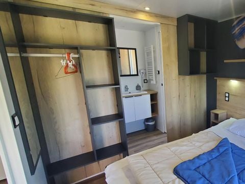 MOBILHOME 6 personnes - COTTAGE PREMIUM EN BORD D'ETANG