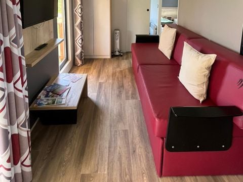 MOBILHOME 6 personnes - COTTAGE PREMIUM EN BORD D'ETANG