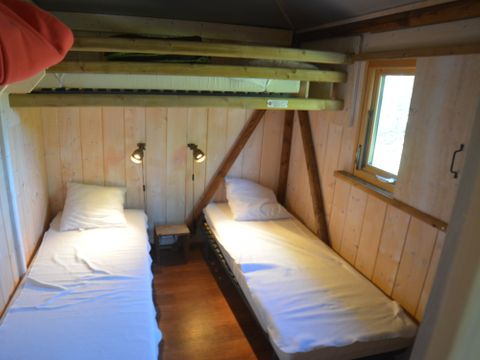 Tente en toile et en bois 5 personnes - LODGE BALI CONFORT +