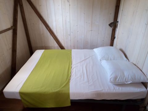 Tente en toile et en bois 5 personnes - LODGE BALI CONFORT +