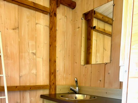 Tente en toile et en bois 5 personnes - LODGE BALI CONFORT +
