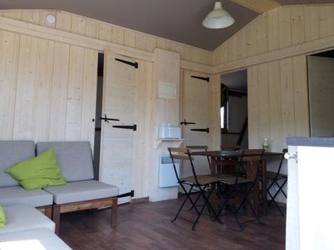 TENTE TOILE ET BOIS 5 personnes - LODGE BALI CONFORT +