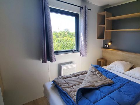 MOBILHOME 4 personnes - Mobil-Home Privilège 2 ch., 2 sdb, 34m² + terrasse 15 m² + climatisation