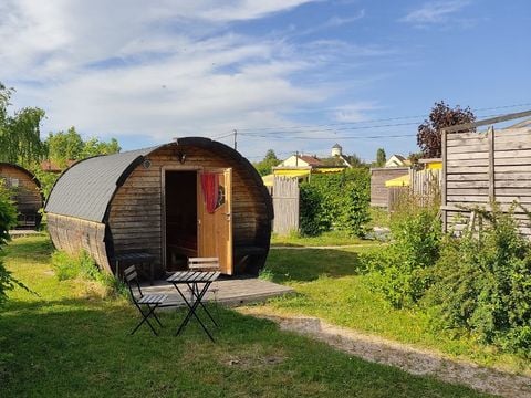 Unique 3 personnes - Tonneau Lodge Confort 11m² (1 chambre)
