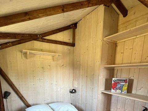 Tente en toile et en bois 2 personnes - Lodge Africa 1 chambre
