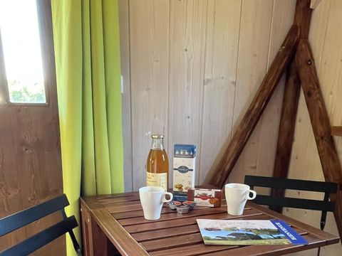 Tente en toile et en bois 2 personnes - Lodge Africa 1 chambre