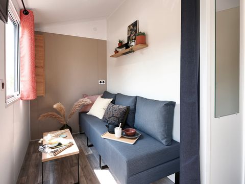 MOBILHOME 2 personnes -  Pénestin CONFORT 16m² (1chambre - 2 personnes) + Terrasse couverte + TV