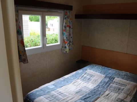 MOBILHOME 5 personnes - Mobi-home Berric STANDARD 27m² (2 chambres) + Terrasse couverte + TV
