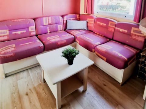 MOBILHOME 5 personnes - 2 chambres Eden terrasse en bois semi-couverte