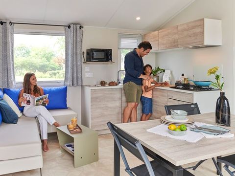 MOBILHOME 6 personnes -  3 Chambres Confort + Terrasse bois "new"