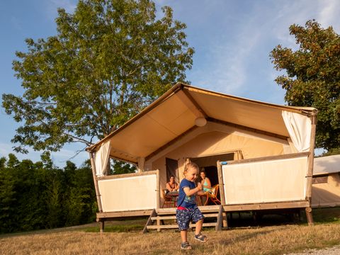 TENTE TOILE ET BOIS 4 personnes - Lodge Maasaï 2 chambres - 4 personnes