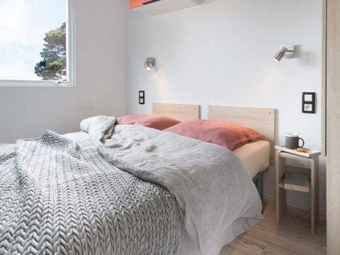 MOBILHOME 8 personnes - CONFORT 34-3 - maxi 6 adultes - TV, 3 chambres (lit 160*200), environ 34m², 2 chiliennes